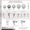 Service Caster 3.5 Inch Gray Polyurethane Wheel Swivel Top Plate Caster Total Lock Brake, 2PK SCC-TTL20S3514-PPUB-2-S-2 - alternate 6